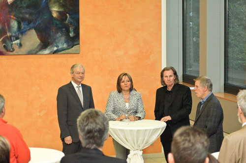 AVU AG, Ausstellungser&ouml;ffnung ELECTION TRAP | Harald Wolff