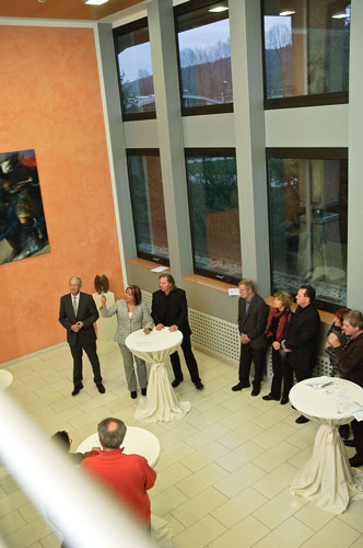 AVU AG, Ausstellungser&ouml;ffnung ELECTION TRAP | Harald Wolff