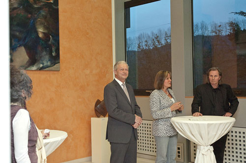 AVU AG, Ausstellungser&ouml;ffnung ELECTION TRAP | Harald Wolff