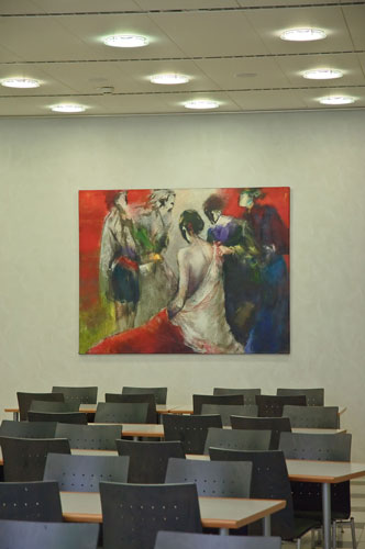 AVU AG, Ausstellungser&ouml;ffnung ELECTION TRAP | Harald Wolff