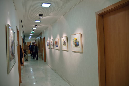 AVU AG, Ausstellungser&ouml;ffnung ELECTION TRAP | Harald Wolff