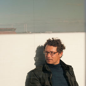 Johannes Gerv&eacute; im Atelier